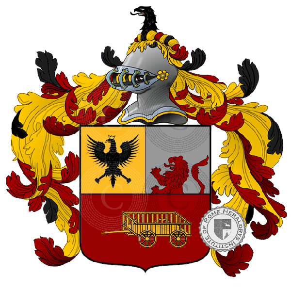 Wappen der Familie Carminati di brambilla