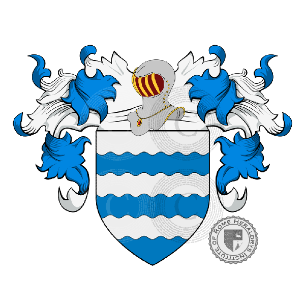 Coat of arms of family Castaldo (Ravello)