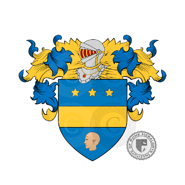 Coat of arms of family Calvi (Parma)