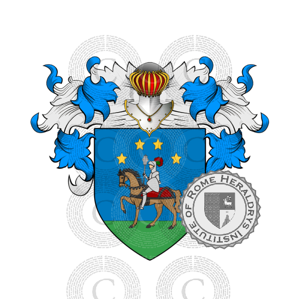 Wappen der Familie Cavalieri (Cento)