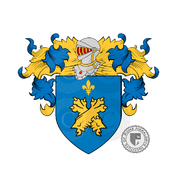 Escudo de la familia Merlini (Brescia)