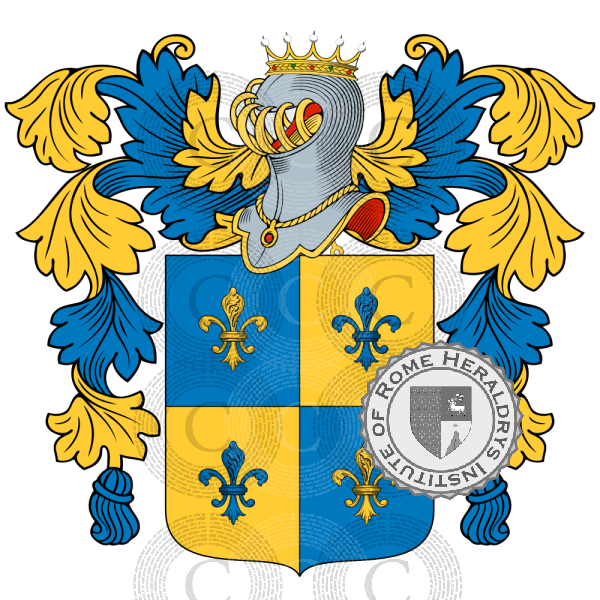 Escudo de la familia Di Fiore, Fioretto, Fioretti