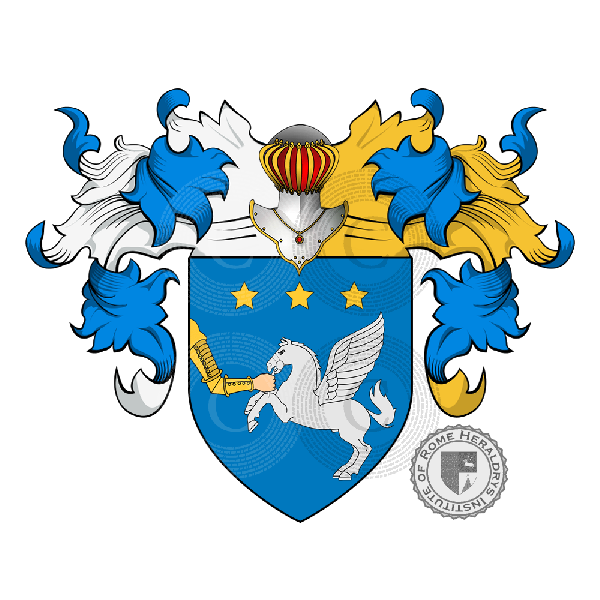 Coat of arms of family Mottola o Mottula