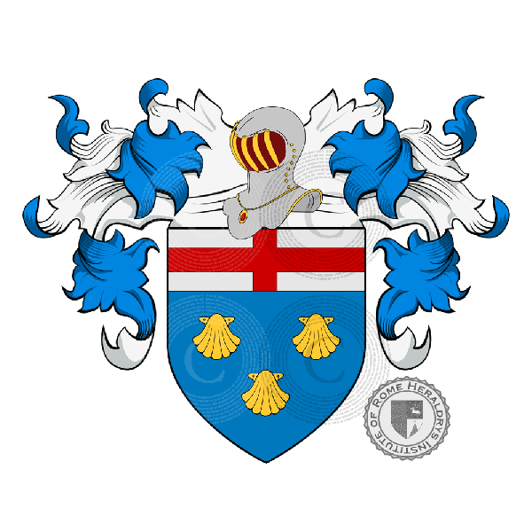 Wappen der Familie Pateri (Genova)