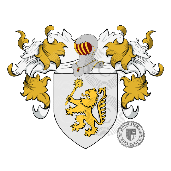 Coat of arms of family Nassini o Nassani