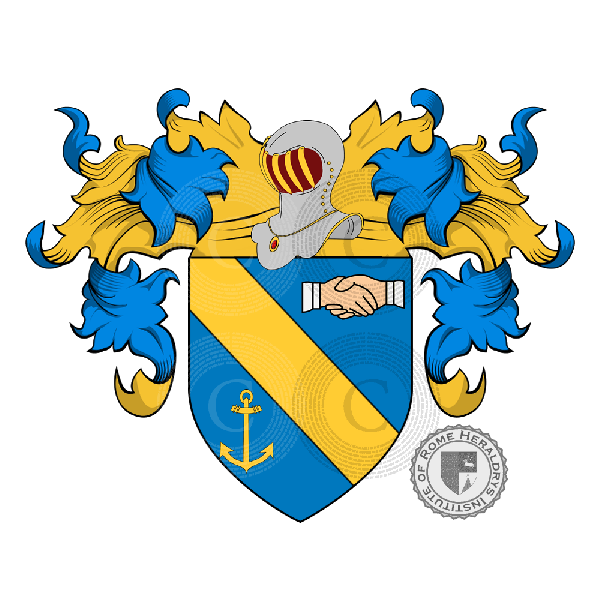 Coat of arms of family Federico