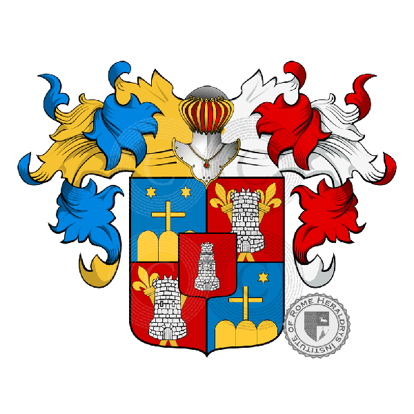 Coat of arms of family Caucci