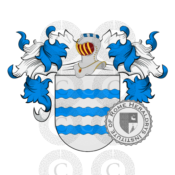 Coat of arms of family Santos