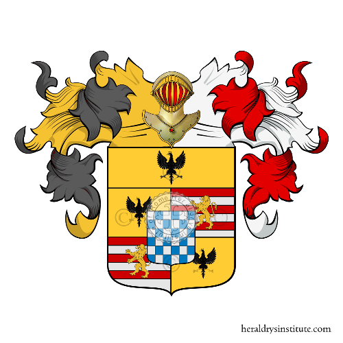 Coat of arms of family Pico della Mirandola