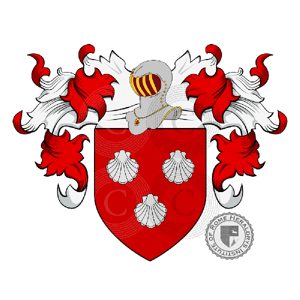 Coat of arms of family Delaur