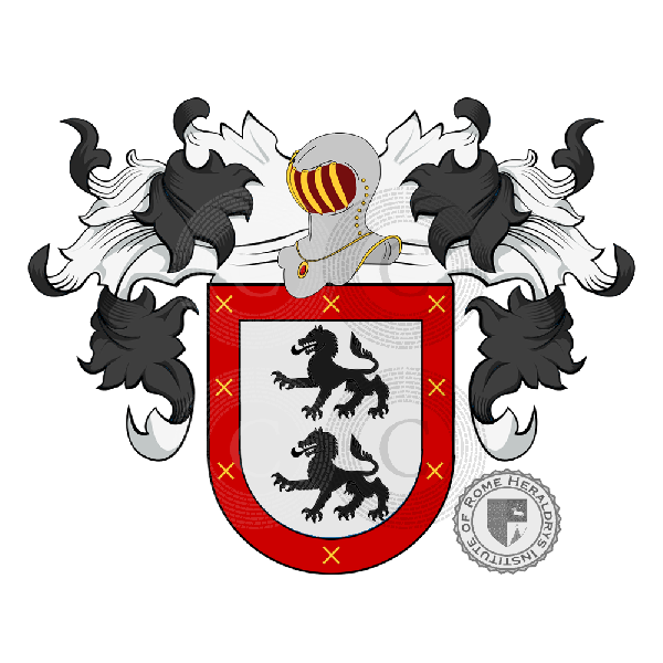 Coat of arms of family Arnes