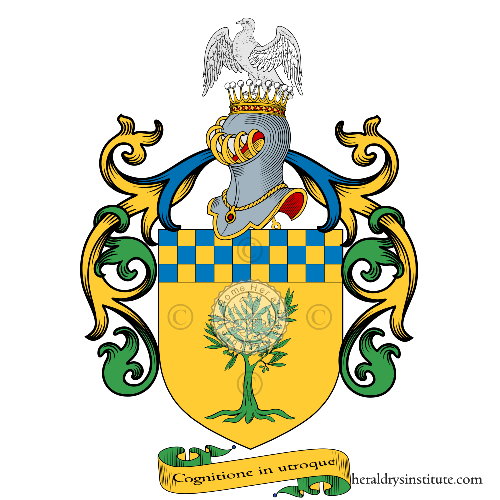 Coat of arms of family Olivieri, Oliveri, Olivier, Olliveri