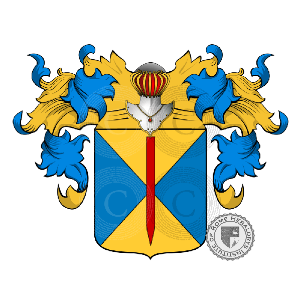 Coat of arms of family Tucci