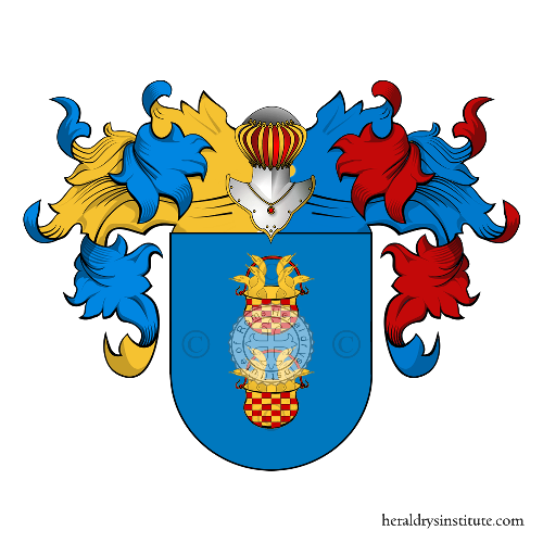Wappen der Familie Guzman (Duques de Medina-Sidom - Andalusia)