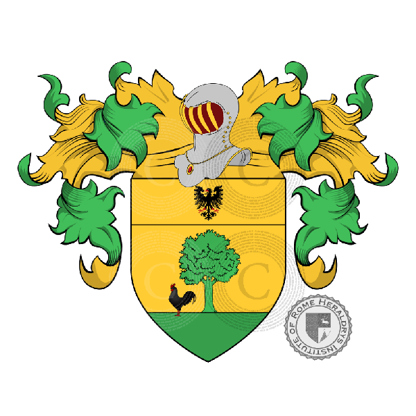 Coat of arms of family Galetto