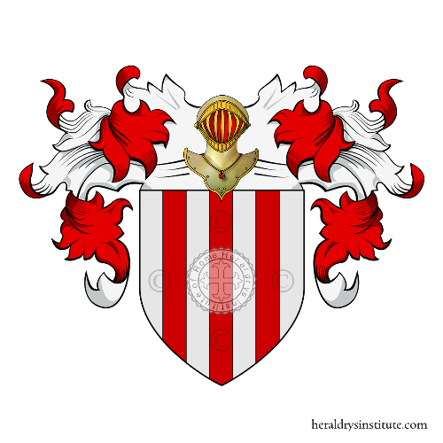 Coat of arms of family Montalto (Napoli)