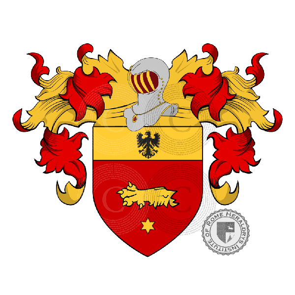 Coat of arms of family Bellini (Salò sul Garda)