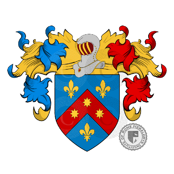 Coat of arms of family Zacconi o Zaccone