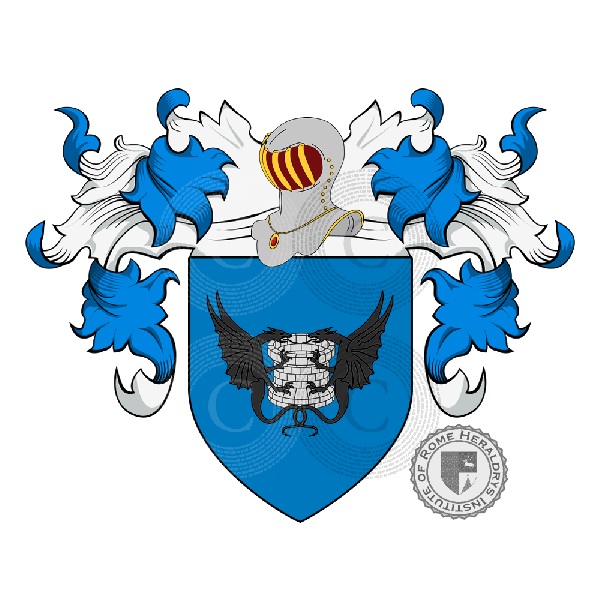 Coat of arms of family Pozzo (dal o del) (Genova)