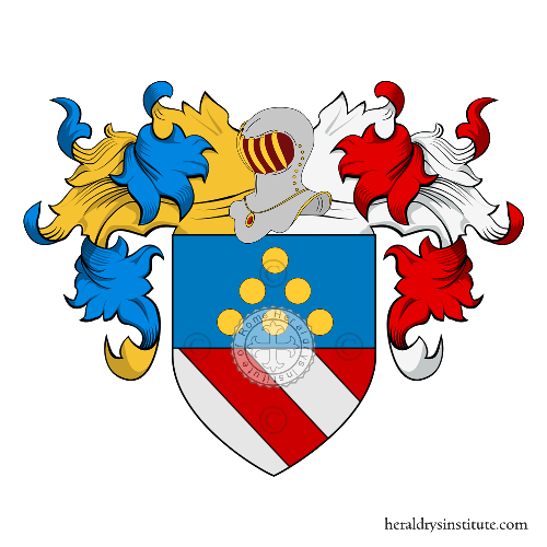 Coat of arms of family Tomini Foresti