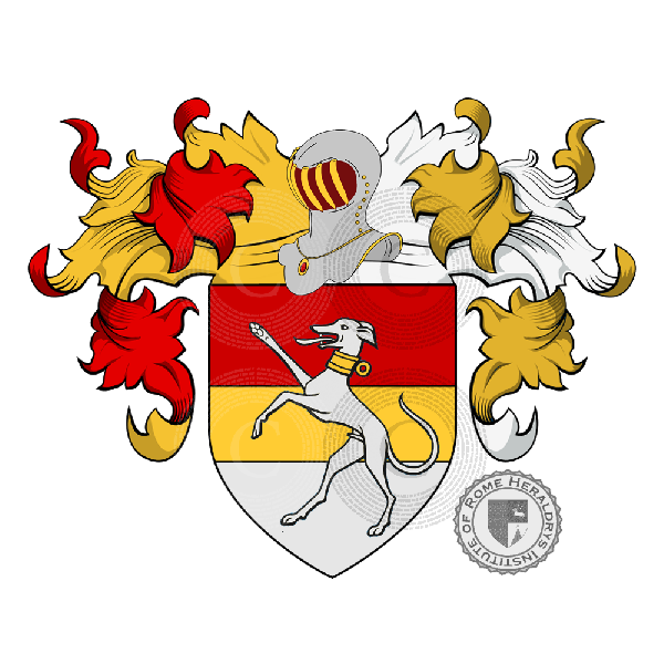 Coat of arms of family Mercabruni