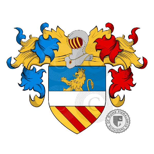 Coat of arms of family Aliotta, Liotta (la) o Liotti