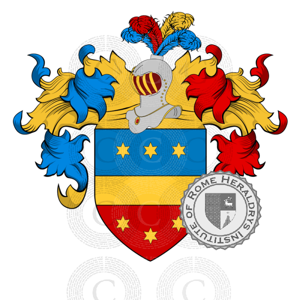Coat of arms of family Lorenzelli