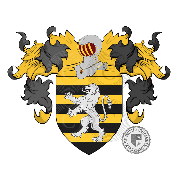 Escudo de la familia Ragona o Ragogna (Vicenza)