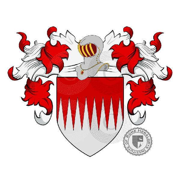 Escudo de la familia Pelo o Pelo-Anguissola (Vicenza)