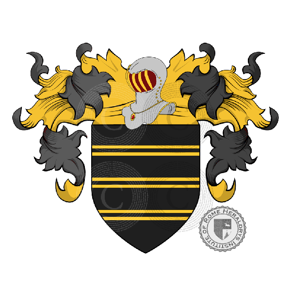 Escudo de la familia Barly (Artois)