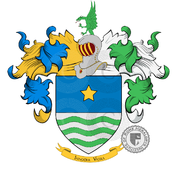 Coat of arms of family Marello o Marelli