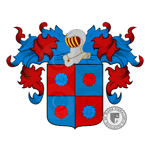 Coat of arms of family Lana