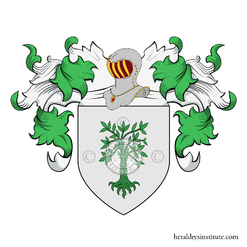 Escudo de la familia Giardina o Giardino (Sicilia - Calabria)