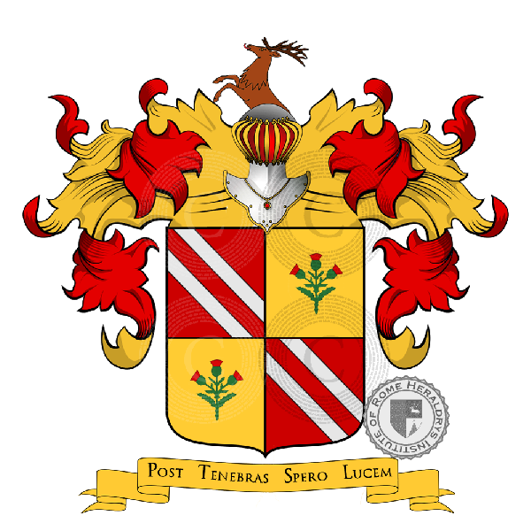 Coat of arms of family Guerra (Piemonte)