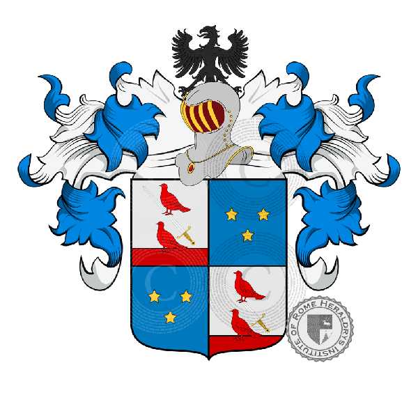 Escudo de la familia Guerra (Padova)
