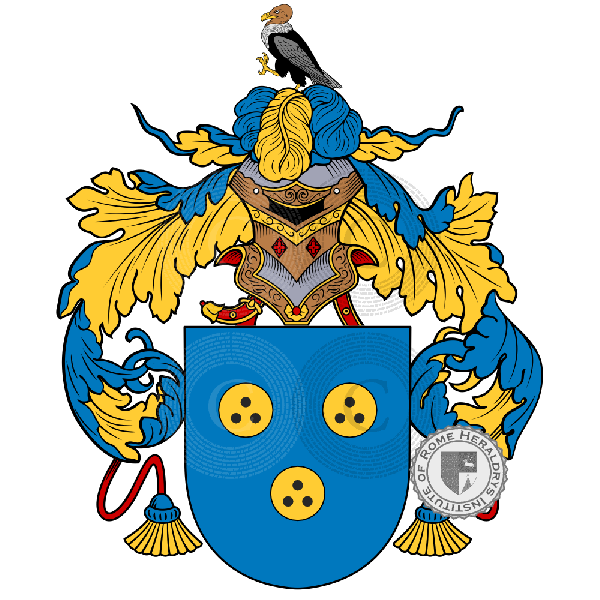 Coat of arms of family Dutra, Dultra, Utra, Dutre, Ultra