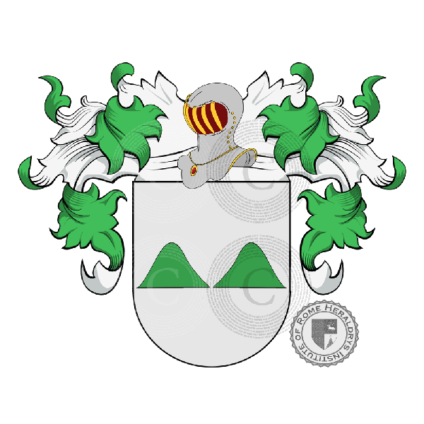 Coat of arms of family Marcia o Márcia
