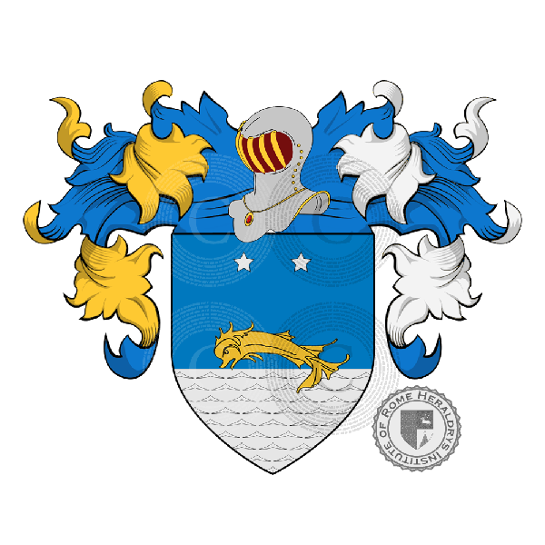Coat of arms of family Marin (France)