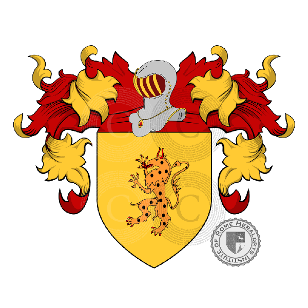 Coat of arms of family Begno o Begliomini