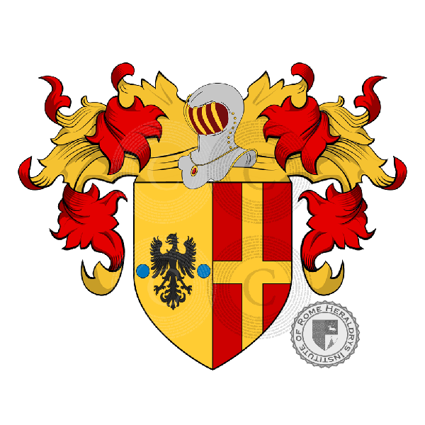 Coat of arms of family Perdono, Perdona o Perdones