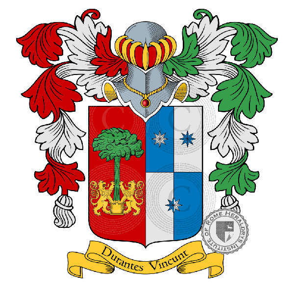 Coat of arms of family Fossati