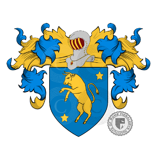 Escudo de la familia Bove (Treviso)