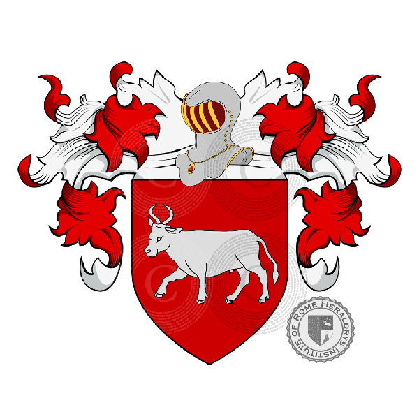 Coat of arms of family Bove (Velletri)