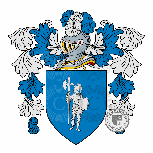 Coat of arms of family Corazza