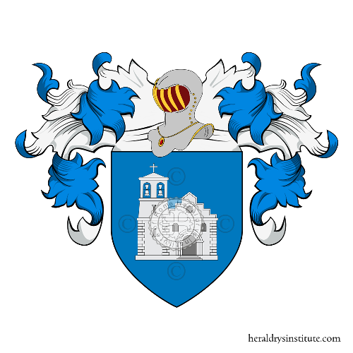 Coat of arms of family Chiesa (Liguria)