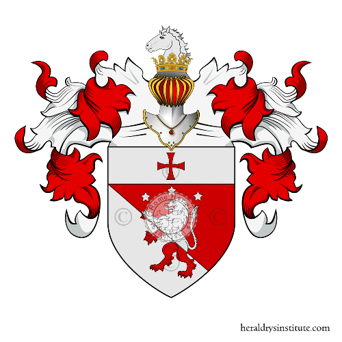 Coat of arms of family Adelardi, Bulgari, Marcheselli o Marchesiello