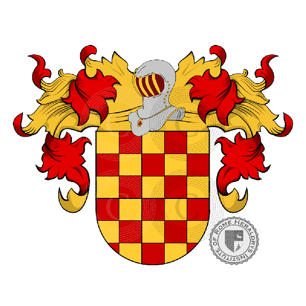 Coat of arms of family Peixoto