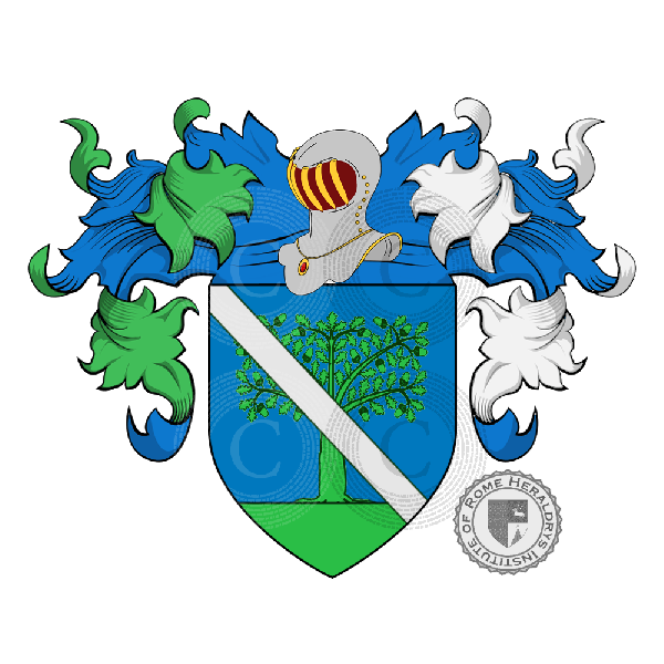 Coat of arms of family Meneghini (Castelfranco Veneto)