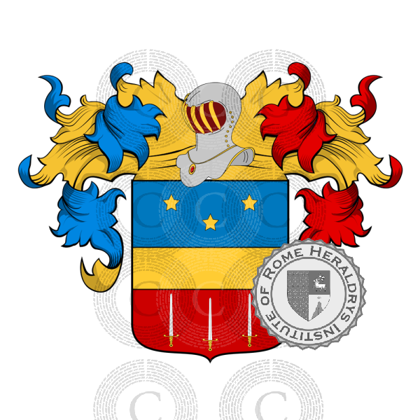 Coat of arms of family Meneghini (Ceneda)