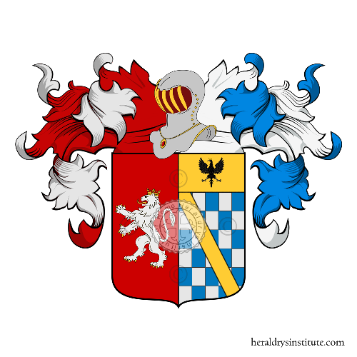 Escudo de la familia Canonici Mattei